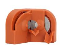 Dpofirs Affilapunte Elettrico Multiuso con Affilacoltelli, Facile da Usare per Vari Strumenti, Design Leggero e Compatto, Ideale per Artigiani, Portapunte in ABS, 3 X 2-4mm/2 X 4-8mm