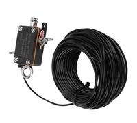 Dpofirs Antenne Balun a Onde Corte 1:49, Materiale Durevole in PVC, Ricezione Stabile per la Comunicazione in Campeggio All'aperto