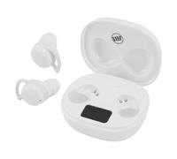Dpofirs Auricolari Wireless, Cuffie Bluetooth Che Cancellano il Rumore Attivo, Suono Stereo HIFI, modalità di Gioco a Bassa Latenza, 0 Pressione per L'usura Quotidiana Durante il Lavoro (WHITE)