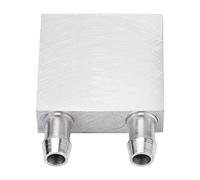 Dpofirs Blocco di Raffreddamento ad Acqua CPU, Alluminio Blocco di Raffreddamento ad Acqua CPU Dissipatore di Calore per Dispositivo di Raffreddamento ad Acqua Liquido per PC Laptop,Dissipatore(#1)