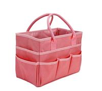 Dpofirs Borsa Organizer Artigianale, Borsa Portaoggetti Artistica con Tasche Multiple e Tessuto Oxford, per Scrapbooking, Cucito e Materiale Scolastico per Ufficio