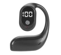 Dpofirs Bud di Sport Wireless, Comodo Indossare la Riduzione del Fuoco Long Resistenza Semplice Auricolare Facile Professionale per lo Sport (BLACK)
