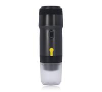 Dpofirs Caffettiera Portatile 3 in 1 per Capsule NES, per Capsule DG, caffè Macinato, Mini Caffettiera da 20 Bar, Macchina per Elettrica da Viaggio 12V per Campeggio, Viaggi,