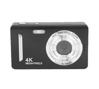 Dpofirs Camera Digitale 4K, 16x Zoom 64MP Video Camter Camer Autofocus con Schermo da 2,4 Pollici, Fotocamera da Viaggio Anti -sket Portatile per la Fotografia (BLACK)