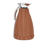 Dpofirs Caraffa Termica per caffè in Acciaio Inossidabile Isolamento Efficiente a Tre Strati per Uso Domestico e in Ufficio Calore da 1,5 L per 12 Ore per Bevande Calde e Ritenzione del Freddo per