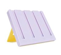 Dpofirs Caricatore del Controller del Gioco Adatta per il Diodo Emettimo di Luce Organica 4 in 1 Dock di Ricarica Portatile di Tipo C -8 Slot Card, in Particolare Progettato con (Giallo porpora)