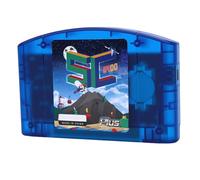Dpofirs Cartuccia di Gioco Open Source con Elevata compatibilità per Giochi N64, Supporto 64DD, Caricamento Rapido per Giocatori e Sviluppatori retrò (blu trasparente)