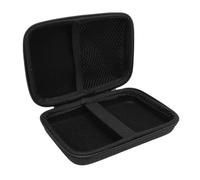 Dpofirs Caso di Console di Gioco Eva 15x5x10cm | Guscio Duro Resistente Agli Shock con Sacchetti a Rete e Dimo Zipper per Accessori Console Portatile