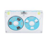 Dpofirs Cassette Band, 46 Minuti Bande Vuote Salva Compact per Record Music (BLUE)