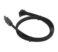 Dpofirs Cavo Dati Serial ATA 3.0 da 50 Cm, Cavo Serial ATA Gomito 7P Compatibile con Serial ATAI/II con Stile della a Maglie Colorate, Alta velocità di Trasmissione SSD (#1)