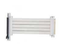 Dpofirs Cavo Riser PCIe 4.0 X16, Varie compatibilità, Sottile e Pieghevole, Design Segmentato, per RTX3090 e Altro, con Presa a 90 Gradi, Cavo di Prolunga per Scheda Grafica