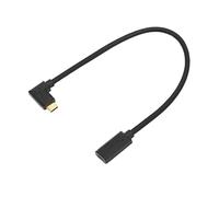 Dpofirs Cavo USB Tipo C Tipo C Maschio a Tipo C Femmina Dati 10 Gbps, Espandibile a Interfacce di Uscita Audiovisive Interfacce, DVI, VGA, ECC.