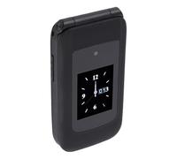 Dpofirs Cellulare Flip per Anziani, Telefono Cellulare 2G Doppio Schermo con Tasti Grandi Suono Forte, Telefoni Doppia SIM da 32 MB con Torcia LED per Anziani (BLACK)