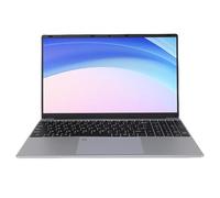 Dpofirs Computer per Laptop con Un Display FHD da 15,6 Pollici per 11 PRO, Potente Laptop per Processore Quad Core 3,4 GHz con per L'uso del Ministero degli Interni (256GB Spina Europea)