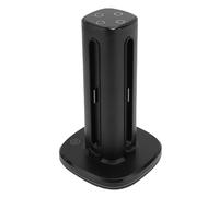 Dpofirs CONSOLE CONSOLE GAME STAND MAGNETIC PERCHING Dock per 2, con Illuminazione RGB Regolabile, 4 in 1 Stazione di Ricarica Rapida