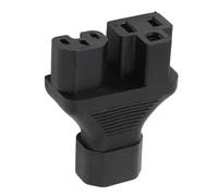 Dpofirs Convertitore Isolato Adattatore di Alimentazione IEC320 C14 a C13 e 5-15R per Stampante con Lampada Scrivania [uso ]