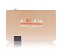 Dpofirs Convertitore Standard da RF a HDMI, Adattatore per Ricevitore TV Analogico con Telecomando(Regolamenti Europei)