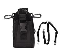 Dpofirs Custodie per Radio Bidirezionali, Supporto per Walkie-Talkie Custodia Protettiva in Nylon Multifunzionale per Radio UV-5R UV-8(MSC-20E)