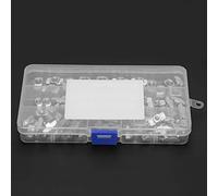 Dpofirs Dadi Scorrevoli con Scanalatura a T, M4 M5 M6 M8 Kit Assortimento da 80 Pezzi con Scatola di Plastica per Telaio con Profilo in Alluminio 4040