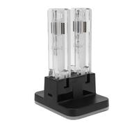 Dpofirs Dock di Ricarica Rapida per Controller di Gioco con Luce RGB per 2 1, Allineamento Magnetico e Ricarica Simultanea per un Massimo di 4 Controller