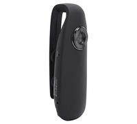 Dpofirs DV007 Mini Videocamera Portatile HD 1080P, Videocamera Posteriore Montata su Clip di Movimento, USB a 5 Pin 30 Fps 50 Hz / 60 Hz, Design per Dash Cam Abbigliamento da Moto, Nero