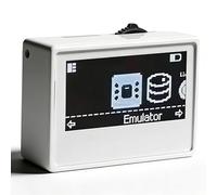 Dpofirs Emulatore NFC NTAG Efficiente Schermo da 1,3 Pollici con Ricarica di Tipo C per gli Appassionati di Giochi Materiale ABS (WHITE)