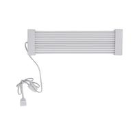 Dpofirs Estensione del Cavo PSU, Cavo Scheda Grafica della Scheda Madre 16awg Filo in Scatola di Rame con Filo Cham (testa bianca)