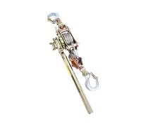 Dpofirs Estrattore per Verricello a Cavo per Carichi Pesanti da 1 Tonnellata con Impugnatura Ergonomica, Cavo in Acciaio, Cricchetto a Ingranaggio Singolo per Progetti Agricoli - Progetti Agricoli