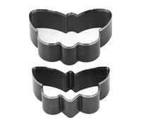 Dpofirs Fustellatrice per Pelle a Farfalla in Acciaio Legato con Bordi Senza Giunture per Risultati di Lavorazione Professionali per Articoli in Pelle Fatti a Mano, Progetti in Tessuto