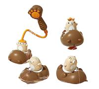 Dpofirs Giocattolo da Bagno Elettrico con Spruzzo, Design a Forma di Orsetto Carino con Vari Modelli, Flusso D'acqua a 3 velocità per il Bagno della Piscina dei Neonati, Materiale Plastico (edizione