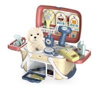 Dpofirs Giochi di Ruolo per Bambini, Dottore, Giocattoli per la Cura degli Animali Domestici, per attività di Apprendimento, Set Multicolore per Giocare