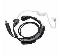 Dpofirs Gola Microfono Auricolare, Gola Microfono Walkie Talkie Auricolare con Tubo Sonoro, Tracolla Leggera Walkie Talkie Auricolare per 270 280 T4800 T4900