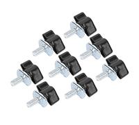 Dpofirs Hard Top Rimozione Rapida Kit Viti a Farfalla Dado 25mm per