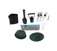 Dpofirs Kit di Chiusura Leggera in Lega di Alluminio per la Ricerca Dell'oro, per un Efficiente Recupero Dell'oro in Fiumi e Torrenti, Attrezzatura Portatile per la Prospezione per gli Appassionati