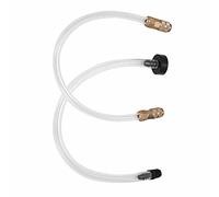 Dpofirs Kit di Spurgo Timoneria Idraulica Kit di Spurgo Barca Efficiente per Timone Idraulico, Accessori Marini Professionali per la Manutenzione della Nave PVC+Ottone