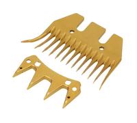 Dpofirs Lama per Tosatrice Elettrica Durevole per Tosatrice per Pecore con Rivestimento Avanzato, Trattamento Termico, Lama per Pettine per Tosatori Esperti, Adatta per Lana Sparsa, Alpaca,