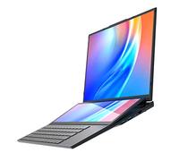 Dpofirs Laptop Touchscreen 2 in 1, Laptop a Doppio Schermo da 16 Pollici per Windows 11 per Processore I7 16 GB 1 TB Supporto per Laptop da Gioco con Doppia Scheda Grafica,