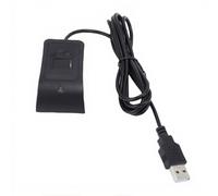 Dpofirs Lettore di Impronte Digitali USB Desktop, Scanner per Impronte Digitali Biometrica a 360 Gradi Dongle per Wins 10 11 per Android per Linux, Plug and Play