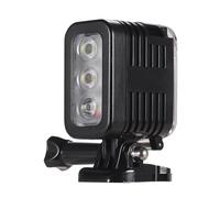 Dpofirs Luce Video LED Impermeabile Luce Subacquea 5500-6000K 300Lux Subacquea 30 M Grandangolo Micro USB Ricarica - Ricaricabile Luminosa per gli Appassionati