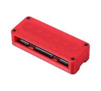 Dpofirs Masterizzatore di Schede di Gioco, Lettore di Cartucce USB per Cartucce ChisFlash MBC5 Plus MAX V1.1 e TicKnot GBC GBA RTC con Salvataggio ROM Backup RAM Verifica (rosso)