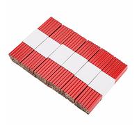 Dpofirs Matita da Carpentiere, Confezione da 72 Matite Ottagonali in Piombo Duro Rosso con Design in Scala per Strumenti di Marcatura per la Lavorazione del Legno
