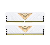 Dpofirs Memoria Desktop DDR5 32GB, Alta Velocità 6000MHz (WHITE) | Supporto overclocking tramite XMP 3.0, Integrità dei dati migliorata con ECC, Configurazione a doppio modulo, Ottimo per