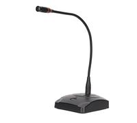 Dpofirs Microfono a Collo D'oca da Scrivania con Luce LED, Cardioide | Microfono a collo d\'oca cablato da 6,35 mm per conferenze, trasmissione, registrazione, cavo XLR