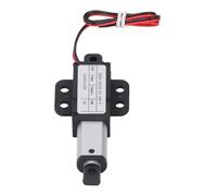 Dpofirs Mini Attuatore Lineare Elettrico 20mm Corsa 50N DC24V 15mm/s con Aletta per Divano Robot TV Scrivania Mobile Finestra in Alluminio e Materiale ABS