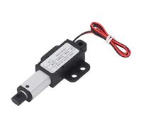 Dpofirs Mini Attuatore Lineare Elettrico 24V 20mm Corsa 20N 30mm/s Attuatore Lineare Impermeabile Efficiente per Automazione Industriale ABS in Alluminio
