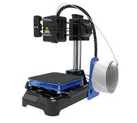 Dpofirs Mini Stampante 3D, Assemblaggio Rapido Stampa Scheda di Memoria USB Mini Stampante 3D, Stampanti 3D Fai-da-Te a Riscaldamento Rapido per Casa, Scuola, Dimensioni di Stampa 4 (Spina UE)