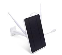 Dpofirs Modem da 4G LTE a Base di Outdoor a Energia Solare, con Slot per Schede SIM, Estensione Wifi Solare da 6W, per Campeggio di Campeggi All'aperto (Versione UE)