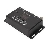 Dpofirs Modulatore RF, Convertitore da AV a RF PAL NTSC 21 con Ampia Gamma di Frequenze 471,25 MHz-885,25 MHz per Set Top Box DVR DVD