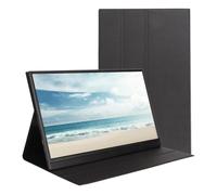 Dpofirs Monitor Portatile da 15,6, Prolunga Schermo per Laptop 1080P Display FHD IPS HDR Monitor da Gioco da Viaggio USB C Secondo Monitor per Series X S, Telefoni, Laptop, (Spina