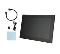 Dpofirs Monitor Touchscreen da 10,1 Pollici Display LCD 1920x1200 per/Scheda di Intelligenza Artificiale/Computer (Spina UE)